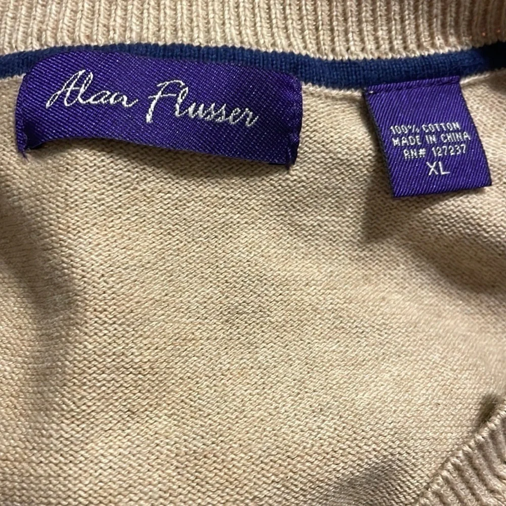 ALAN Flusser Men’s Casual Vest Size XL - Picture 3 of 4